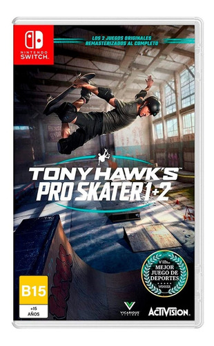 Imagen 1 de 5 de Tony Hawk's Pro Skater 1 + 2 - Nintendo Switch