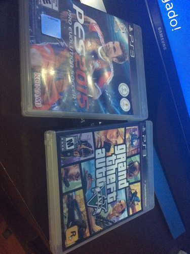 Remató Gta V Y Pes 2015 (ps3)