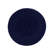 Comprar Gorros Sombreros Y Boinas De Lana Azul Marino Talla Única