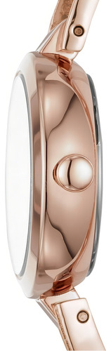 Reloj Dama Dkny Crosswalk Cristales Color de la correa Rosa gold