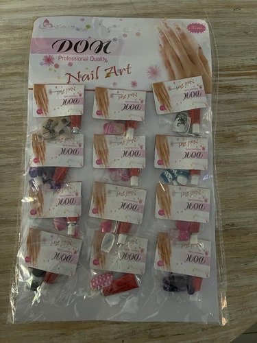 Uñas Postizas Redonda Uñas Postizas - 120 Packs De 120 Unidades