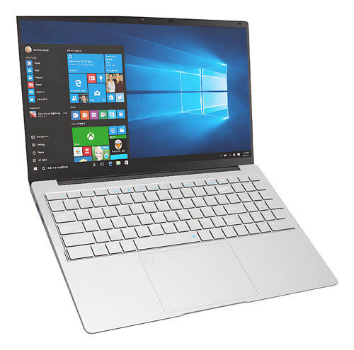 Delgada Ligera Computadora Portátil Win11 Celeron N4000 15.6 Plateado