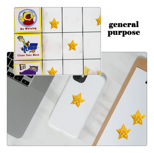 Tabla De Recompensas Para Niños Con Forma De Estrella Dorada