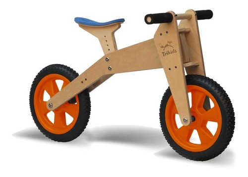 Bici De Madera De Aprendizaje - Camicleta - Trikids - Envio