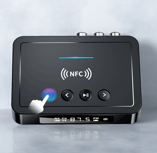 Transmisor Y Receptor Bluetooth 5.0 Con Puerto Auxiliar Y To