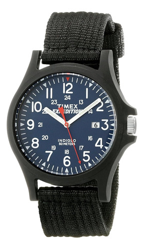 Reloj Timex Expedition Para Hombre, Nailon Run, Color Índigo