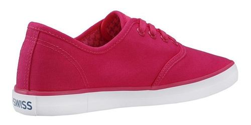 Imagen 3 de 4 de Tenis K-swiss Beverly Fucsia / Blanco Mujer 9f033-800