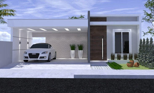 Imagem 5 de 8 de Planta De Casa 2 Quartos - Projeto Arquitetônico Completo