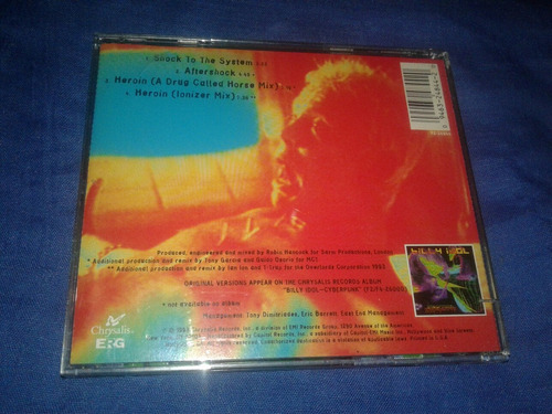Billy Idol - Shock To The System - Importado