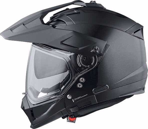 Casco Nolan N70-2x Negro Mate Convertible Pinlock Talla Xl