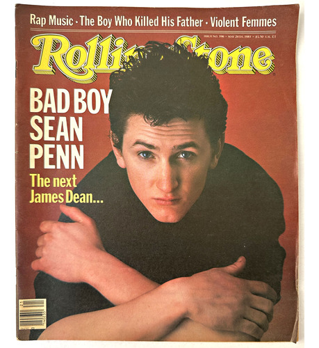 Rolling Stone Nº396 New York Sean Penn Bad Boy Mayo 1983