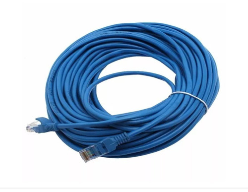 Cable De Red Categoría E5 Con Conectores Rj45 - 20 Metros