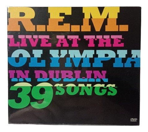 R.e.m. Live At The Olympia In Dublin Cd Dvd Nuevo Eu