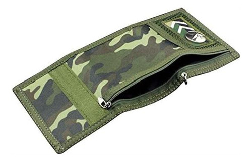 Army Fans Star Trifold Wallet Card Holder Monedero Y Cadena