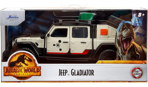 Jeep Gladiator Jurassic World 1:32 Jada Toys Detalles
