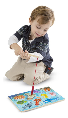Melissa & Doug Magnético De Madera Del Rompecabezas Juego Se
