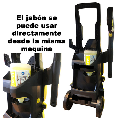 Hidrolavadora eléctrica Kärcher Home & Garden K4 11801660 amarillo y negra de 1.8kW con 13MPa de presión máxima 220V - 50Hz