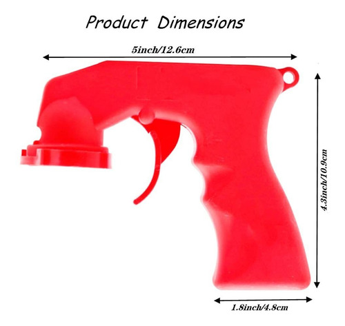 3 Repuesto Spray Pintura Gatillo Mango Aerosol Puede