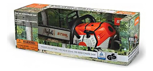 Motosserra De Brinquedo Stihl Operada Por Bateria Com Som Pa