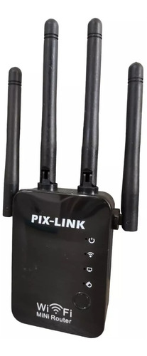 Imagen 1 de 3 de Router Rompemuros 4 Antenas Amplificador Señal Wifi 2.4ghz