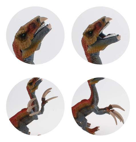 5 Pcs Dinosaur Modelo De Acción Figuras Simulación Realista