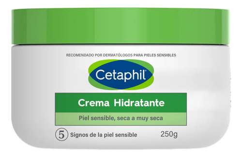 Crema Hidratante Corporal Cetaphil Piel Sensible A Seca 250g