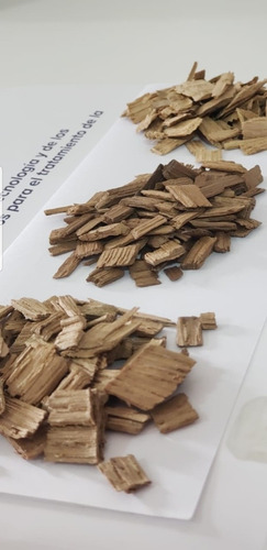 Imagen 2 de 2 de Chips De Roble (tostado Medio) X 1 Kg Vino Cerveza