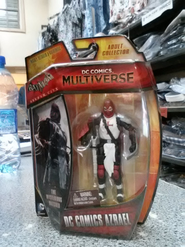 Dc Multiverse Arkham, Azrael Mysterious Watcher, 4 Pulgadas! (Usado)