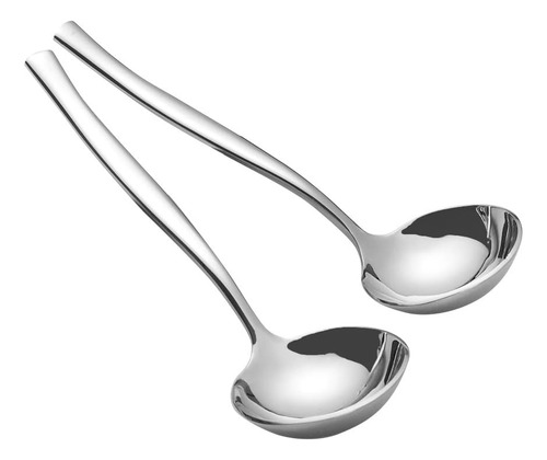 Xowine Cucharones De Sopa De Salsa Pequeña De Acero Inoxidab