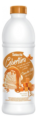 Cobertura Para Sorvete Sabor Caramelo 1,3kg - Selecta