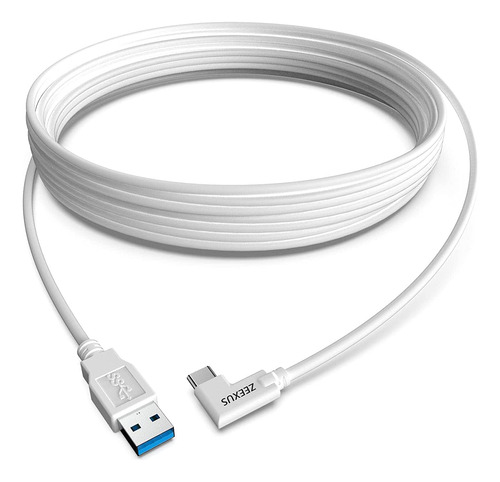 Cable Usb-a A Usb-c De Zeexus, Cable De Cargador De 16 Pi...