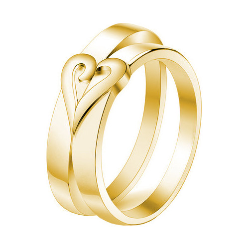 Argollas De Matrimonio Oro Sólido 14k Certificado M. Corazón