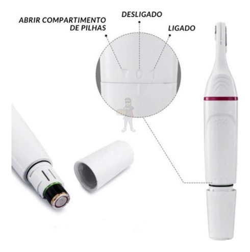 Depiladora Portátil I 5 En 1: Axilas, Cejas E Ingles