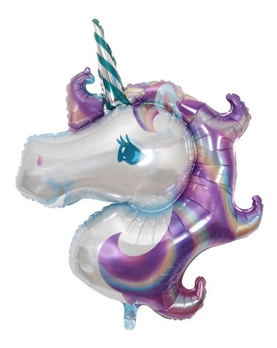 10 Lindos Globos De Unicornio Fiesta Tematica Con Portaglobo