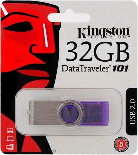 Pendrive 32gb Kingston Datatraveler 101 2.0