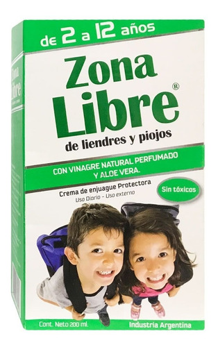 Zona Libre Crema De Enjuague Protectora Natural