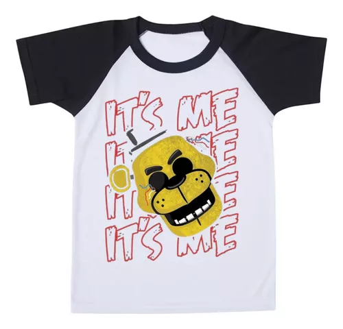 Camiseta Camisa Five Nights At Freddy Fazbear Game Fnaf 444