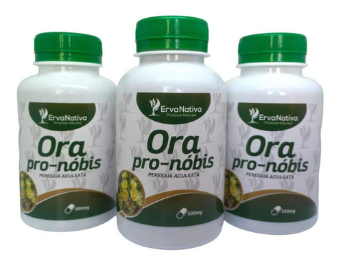 Kit Ora Pro Nobis 500 Mg 300 Cápsulas Vitaminas B1 B2 B3