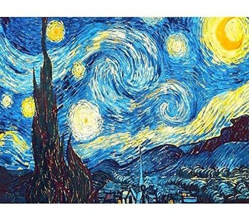 Kit De Pintura Con Diamantes 5d Pintura Van Gogh