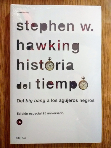 Stephen W. Hawkinh Historia Del Tiempo + Envío Gratis
