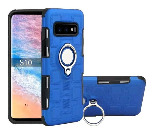 Funda Samsung S10 S10 Plus S10 Lite Con Anillo Soporte Magné