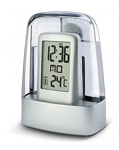 Hidro Reloj Ecologico Con Calendario Y Termómetro