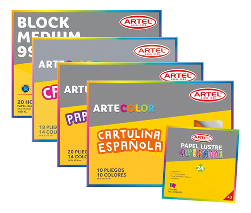 Pack Papeleria Artel