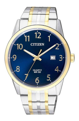 Reloj Citizen Quartz De Hombre Bi5004-51l M&l Plateado Nuevo
