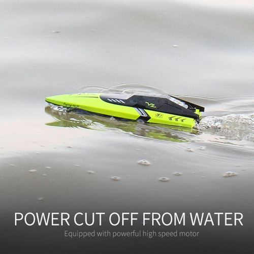 Aa Aa Barco Rc Barco De Carreras Electrónico De Alta Verde