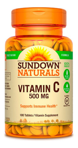 Vitamina C Sundown Naturals 100 Capsulas | Xenex |