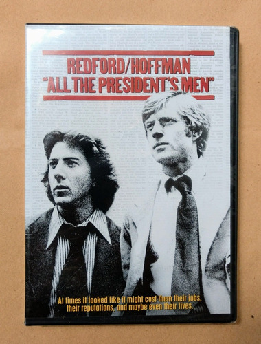 Dvd All The President's Men Original Sellada Redford Hoffman