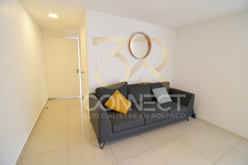 Departamento En Renta En Polanco 4r/2b/1e - Amueblado - 120m2