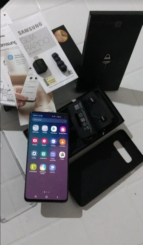 Smartphone Galaxy S10 Com 512gb Memória Interna Completo Nf