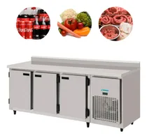 Comprar Balcão Refrigerado Encosto 3 Portas 2,00 Mts Aço Inox Kofisa